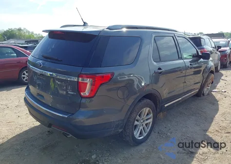 2018 Ford Explorer Xlt from USA, damaged, VIN 1FM5K8DH3JGC89264